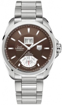 TAG Heuer Men's WAV5113.BA0901 Grand Carrera Grand Date GMT Watch TAG Heuer Men's WAV5113.BA0901 Grand Carrera Grand Date GMT Watch