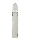 Indulge your exotic side with Michele's alligator strap -- a textured, trend-right pick-me-up for your timepiece.