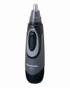 Panasonic ER421KC Nose and Ear Hair Trimmer, Wet/Dry, Lighted