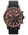 A Scout collection sport watch from Michael Kors with espresso accents that stand out from the crowd.