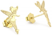 Disney Tinker Bell Girl's 14k Stud Earrings Disney Tinker Bell Girl's 14k Stud Earrings