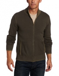 Alex Stevens Men's Chevron Cuff Full Zip Cardigan Alex Stevens Men's Chevron Cuff Full Zip Cardigan
