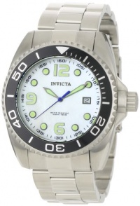 Invicta Men's 0479 Pro Diver Collection White Mother-of-Pearl Dial Stainless Steel Watch Invicta Men's 0479 Pro Diver Collection White Mother-of-Pearl Dial Stainless Steel Watch