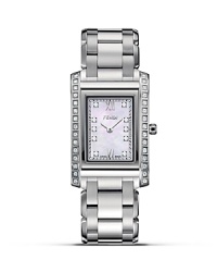 Fendi Rectangular Loop Stainless Steel Watch with Diamonds, 34mm x 21mm Fendi Rectangular Loop Stainless Steel Watch with Diamonds, 34mm x 21mm