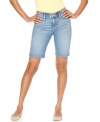 Your favorite pair of shorts has arrived! Levi's petite bermudas are ready for everything the season has in store. Your favorite pair of shorts has arrived! Levi's petite bermudas are ready for everything the season has in store.