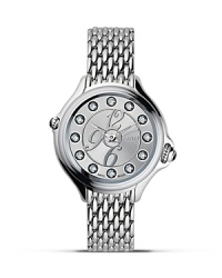 Fendi Round Crazy Carats Diamond and Topaz Stainless Steel Watch, 33mm Fendi Round Crazy Carats Diamond and Topaz Stainless Steel Watch, 33mm