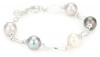 Majorica 10mm Round Pearls on Links Bracelet