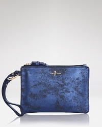 We can't begin to count the ways we love this leather Cole Haan accessory: as a striking clutch, as a petite pouch for our purse, as a leather wristlet, or even as a travel wallet. We can't begin to count the ways we love this leather Cole Haan accessory: as a striking clutch, as a petite pouch for our purse, as a leather wristlet, or even as a travel wallet.