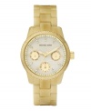 Create a style all your own with this unique watch by Michael Kors.