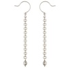 Sterling Silver Dangle Stacker Earrings Fits Pandora Beads (1 Pair)