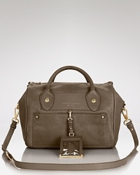 MARC BY MARC JACOBS puts a fresh spin on it's classic satchel with tonal leather. Designed to hold a prep's essentials, this carryall is top performer in the day-to-night department. MARC BY MARC JACOBS puts a fresh spin on it's classic satchel with tonal leather. Designed to hold a prep's essentials, this carryall is top performer in the day-to-night department.