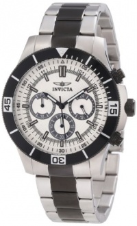 Invicta Men's 12843 Specialty Chronograph Silver Dial Watch Invicta Men's 12843 Specialty Chronograph Silver Dial Watch