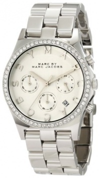 Marc Jacobs Henry Quartz Silver Dial Women's Watch MBM3104 Marc Jacobs Henry Quartz Silver Dial Women's Watch MBM3104
