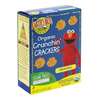 Earth's Best Organic Sesame Street Crunchin' Crackers, Original, 5.3-Ounce Boxes (Pack of 6) Earth's Best Organic Sesame Street Crunchin' Crackers, Original, 5.3-Ounce Boxes (Pack of 6)