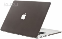Kuzy A1398 Rubberized Hard Case Cover for 15.4-Inch MacBook Pro with Retina Display - Aluminum Unibody - Gray/Smoke Kuzy A1398 Rubberized Hard Case Cover for 15.4-Inch MacBook Pro with Retina Display - Aluminum Unibody - Gray/Smoke