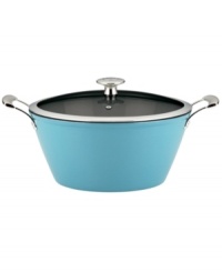 The benefits of being a lightweight-introducing famed chef Mario Batali's impossibly light cast iron casserole, a nonstick ceramic-based vessel that heats up evenly and quickly, reduces hot spots that burn food and works wonders on all cooktops. Limited lifetime warranty. The benefits of being a lightweight-introducing famed chef Mario Batali's impossibly light cast iron casserole, a nonstick ceramic-based vessel that heats up evenly and quickly, reduces hot spots that burn food and works wonders on all cooktops. Limited lifetime warranty.