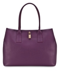 Opt for elegant accessorizing with this exquisitely chic shopper from Furla. Crafted in soft Saffiano leather with discrete signature detailing, it's the must-have day bag of the season. Opt for elegant accessorizing with this exquisitely chic shopper from Furla. Crafted in soft Saffiano leather with discrete signature detailing, it's the must-have day bag of the season.