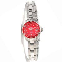 Invicta Women's 12522 Pro-Diver Red Dial Watch Invicta Women's 12522 Pro-Diver Red Dial Watch