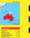 Australia Travel Map Fifth Edition (Periplus Travel Maps)