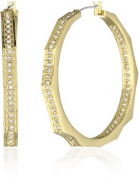 Vince Camuto Pave Geometric Hoop Earrings Vince Camuto Pave Geometric Hoop Earrings