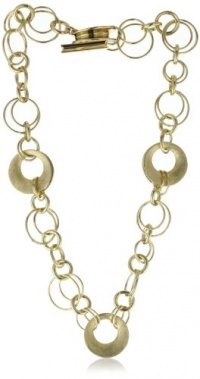 Anne Klein Gold-Tone Plated Chain Link with Toggle Closure Necklace Anne Klein Gold-Tone Plated Chain Link with Toggle Closure Necklace