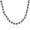 Effy Jewelry Effy® 14K White Gold Diamond and Sapphire Pendant 16.23 Tcw.