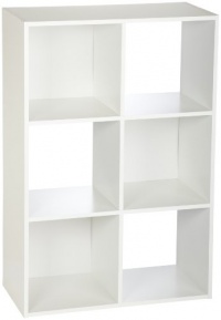 ClosetMaid 899600 6-Cube Stackable Laminate Organizer, White ClosetMaid 899600 6-Cube Stackable Laminate Organizer, White