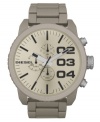 Hit the ground running with this rugged and reliable chronograph watch from Diesel.