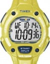 Timex Unisex T5K6849J Ironman Traditional 30-Lap Glimmer Full-Size Yellow Sheen Resin Strap Watch