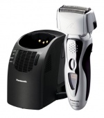 Panasonic ES8109S Men's 3-Blade (Arc 3) Wet/Dry Nanotech Rechargeable Electric Shaver with Vortex Cleaning System, Silver Panasonic ES8109S Men's 3-Blade (Arc 3) Wet/Dry Nanotech Rechargeable Electric Shaver with Vortex Cleaning System, Silver
