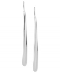 Go to great lengths with this pair of pull-thru earrings from Robert Lee Morris. Crafted from silver-tone mixed metal, the earrings have a teardrop shape for an elegant touch. Approximate length: 2-1/4 inches. Go to great lengths with this pair of pull-thru earrings from Robert Lee Morris. Crafted from silver-tone mixed metal, the earrings have a teardrop shape for an elegant touch. Approximate length: 2-1/4 inches.