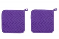 Now Designs Basic Potholders, Prince Purple, Set of 2 Now Designs Basic Potholders, Prince Purple, Set of 2