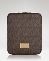 Show your label love while you browse the web with this logo-splashed iPad case from MICHAEL Michael Kors. Show your label love while you browse the web with this logo-splashed iPad case from MICHAEL Michael Kors.