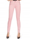 GUESS 8-Zip Colored Skinny Jeans in District P