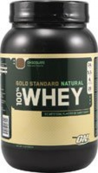 Optimum Nutrition Natural 100% Whey Gold Standard - Chocolate (2 lb)