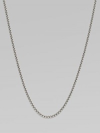 Sterling silver and 14K yellow gold chain necklace. Lobster claw clasp 72 long Made in USA Sterling silver and 14K yellow gold chain necklace. Lobster claw clasp 72 long Made in USA