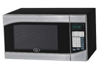 Oster OGH6901 0.9 Cubic Feet Digital Microwave Oven, Stainless/Black Oster OGH6901 0.9 Cubic Feet Digital Microwave Oven, Stainless/Black