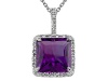 Genuine Amethyst Pendant by Effy Collection® LIFETIME WARRANTY