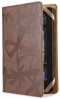 Verso Urban Calligraphy Case Cover by Sisters Gulassa (Fits Kindle Fire), Brown/Tan Verso Urban Calligraphy Case Cover by Sisters Gulassa (Fits Kindle Fire), Brown/Tan