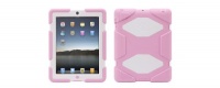 Griffin Survivor Protective Case for iPad 2, 3 and 4th Generation - White/Petal Griffin Survivor Protective Case for iPad 2, 3 and 4th Generation - White/Petal