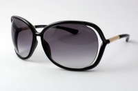 Tom Ford Raquel FT0076 Sunglasses - 199 Shiny Black (Dark Gray Lens) - 63mm Tom Ford Raquel FT0076 Sunglasses - 199 Shiny Black (Dark Gray Lens) - 63mm