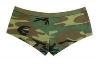 Women's Woodland Camo Booty Shorts - Available in Several Sizes Women's Woodland Camo Booty Shorts - Available in Several Sizes