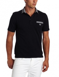 Fred Perry Men's Gingham Trim Polo Fred Perry Men's Gingham Trim Polo