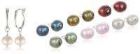 7 Piece Interchangeable Freshwater Cultured Pearl Earrings Set 7 Piece Interchangeable Freshwater Cultured Pearl Earrings Set
