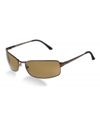 From L.A. to St. Tropez and Soho to Tokyo, Ray-Ban is the brand of sunglasses preferred by true individuals worldwide. Setting the standard for excellence, Ray-Ban consistently combines great styling with exceptional quality, performance, and comfort. One of the cool Predator styles, this one features rectangular metal frames with plastic temple tips. From L.A. to St. Tropez and Soho to Tokyo, Ray-Ban is the brand of sunglasses preferred by true individuals worldwide. Setting the standard for excellence, Ray-Ban consistently combines great styling with exceptional quality, performance, and comfort. One of the cool Predator styles, this one features rectangular metal frames with plastic temple tips.