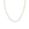 14k Yellow Gold 8.5-9mm White Freshwater Cultured AA Quality Pearl Necklace, 20