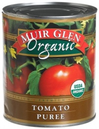 Muir Glen Organic Tomato Puree, 28-Ounce Cans (Pack of 12)