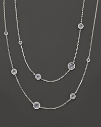 From the Rock Candy® collection, sterling silver necklace in clear quartz. Designed by Ippolita. From the Rock Candy® collection, sterling silver necklace in clear quartz. Designed by Ippolita.