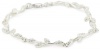 Carolee LUX Sterling Sterling Silver Tiny Crystal Vine Bracelet