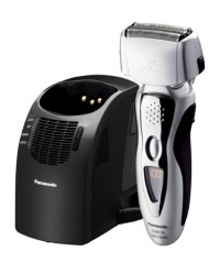 Panasonic ES8109S Men's 3-Blade (Arc 3) Wet/Dry Nanotech Rechargeable Electric Shaver with Vortex Cleaning System, Silver Panasonic ES8109S Men's 3-Blade (Arc 3) Wet/Dry Nanotech Rechargeable Electric Shaver with Vortex Cleaning System, Silver